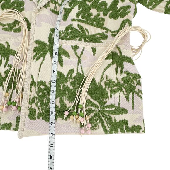 MAJE Aloha Beige Belted Cardigan Jacket 2|M - Picture 11 of 11